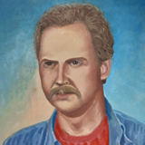 portret : Zdzisław Podolak, olej, płótno